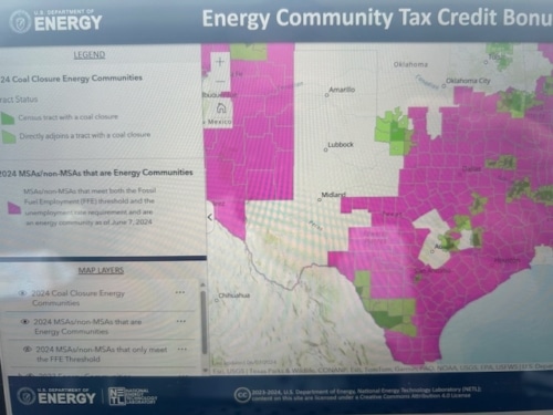 Many Texas Businesses may be eligible for an additional 10% Federal Tax Credit (total of 40%) for installing commercial solar panels due to being in an IRS designated Energy Community!